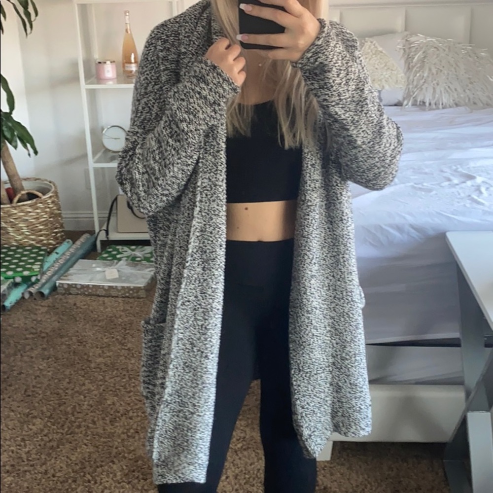 Nordstrom salt and pepper cardigan